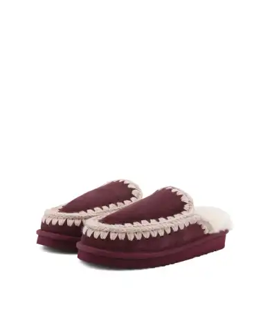 MOU ESKIMO SLIPPER BORDEAUX MOU ESKIMO SLIPPER BORDEAUX