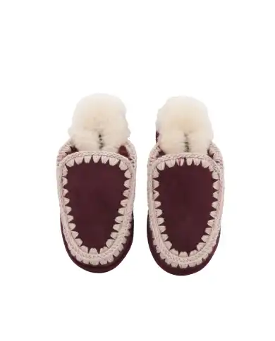 MOU ESKIMO SLIPPER BORDEAUX MOU ESKIMO SLIPPER BORDEAUX