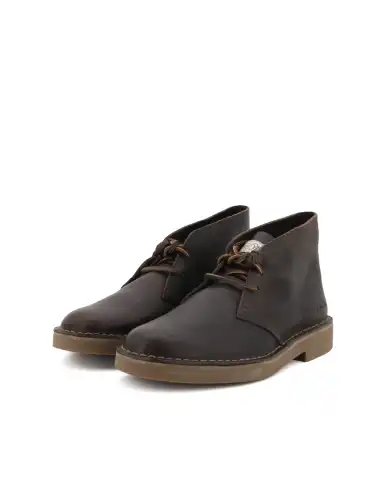 CLARKS POLACCHINI DESERT BOOT MARRONE CLARKS POLACCHINI DESERT BOOT MARRONE