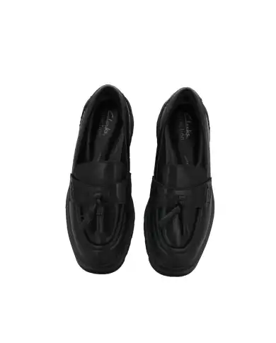 CLARKS MOCASSINI LAURYL TASSEL NERO CLARKS MOCASSINI LAURYL TASSEL NERO