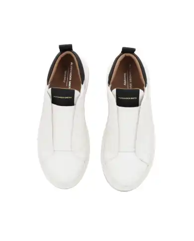 ALEXANDER SMITH SNEAKERS SLIP-ON WEMBLEY BIANCO ALEXANDER SMITH SNEAKERS SLIP-ON WEMBLEY BIANCO