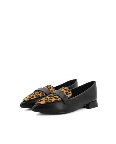 CLAUD•V MOCASSINI NERO