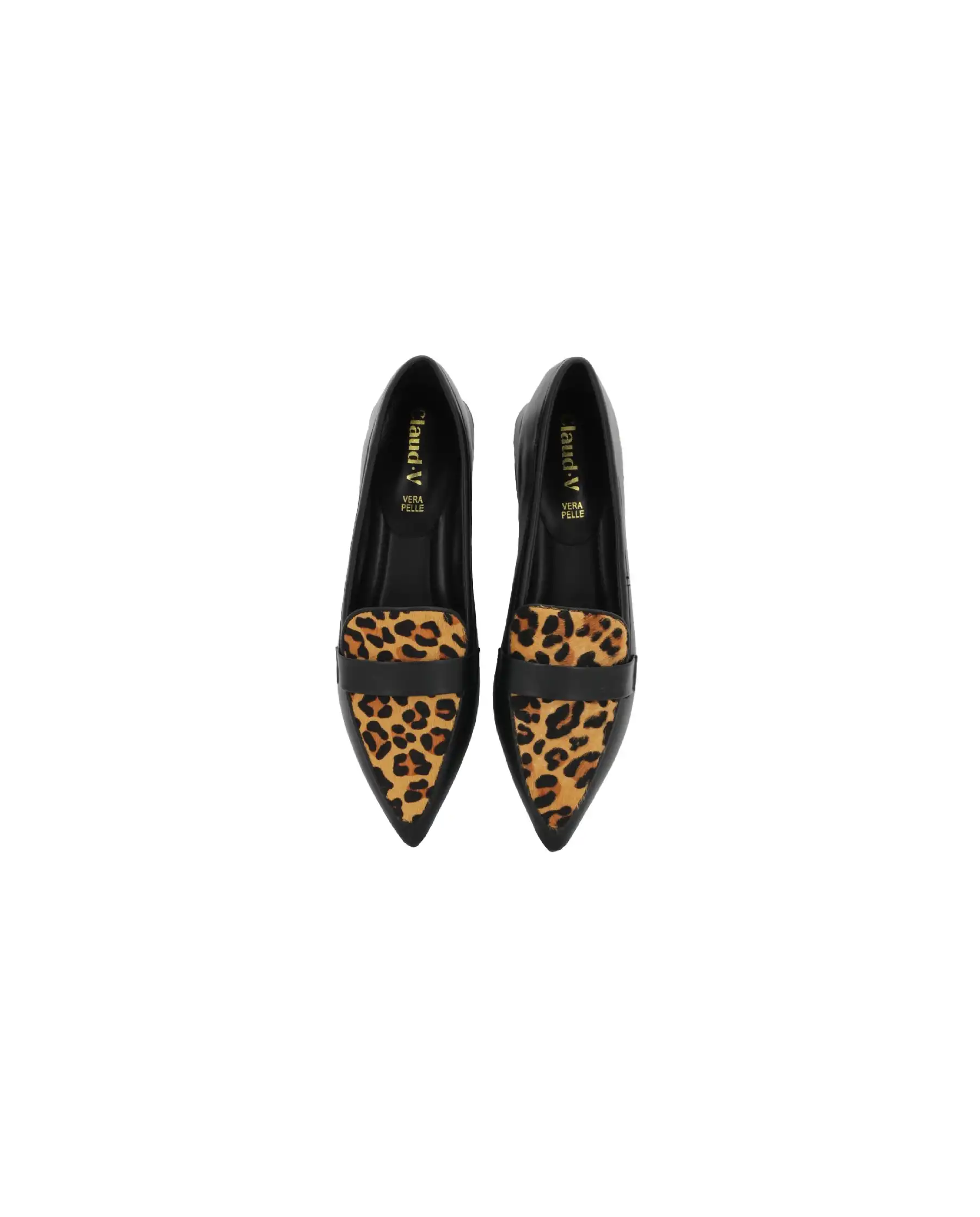 CLAUD•V MOCASSINI NERO