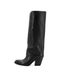 METISSE STIVALI TEXANI NERO