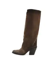 METISSE STIVALI TEXANI MARRONE