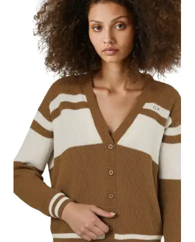 SUN 68 CARDIGAN COLOR BLOCK CAMMELLO SUN 68 CARDIGAN COLOR BLOCK CAMMELLO