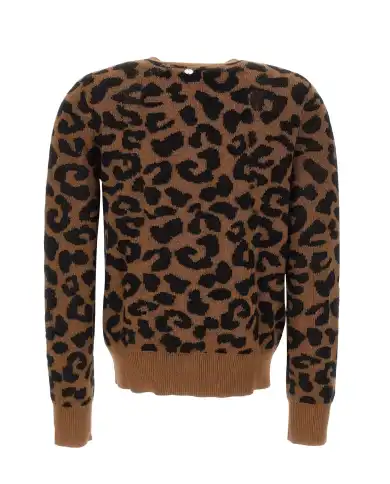 SUN 68 CARDIGAN LEOPARD MACULATO SUN 68 CARDIGAN LEOPARD MACULATO