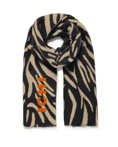 ICHI SCIARPA LEANE MACULATO ICHI SCIARPA LEANE MACULATO