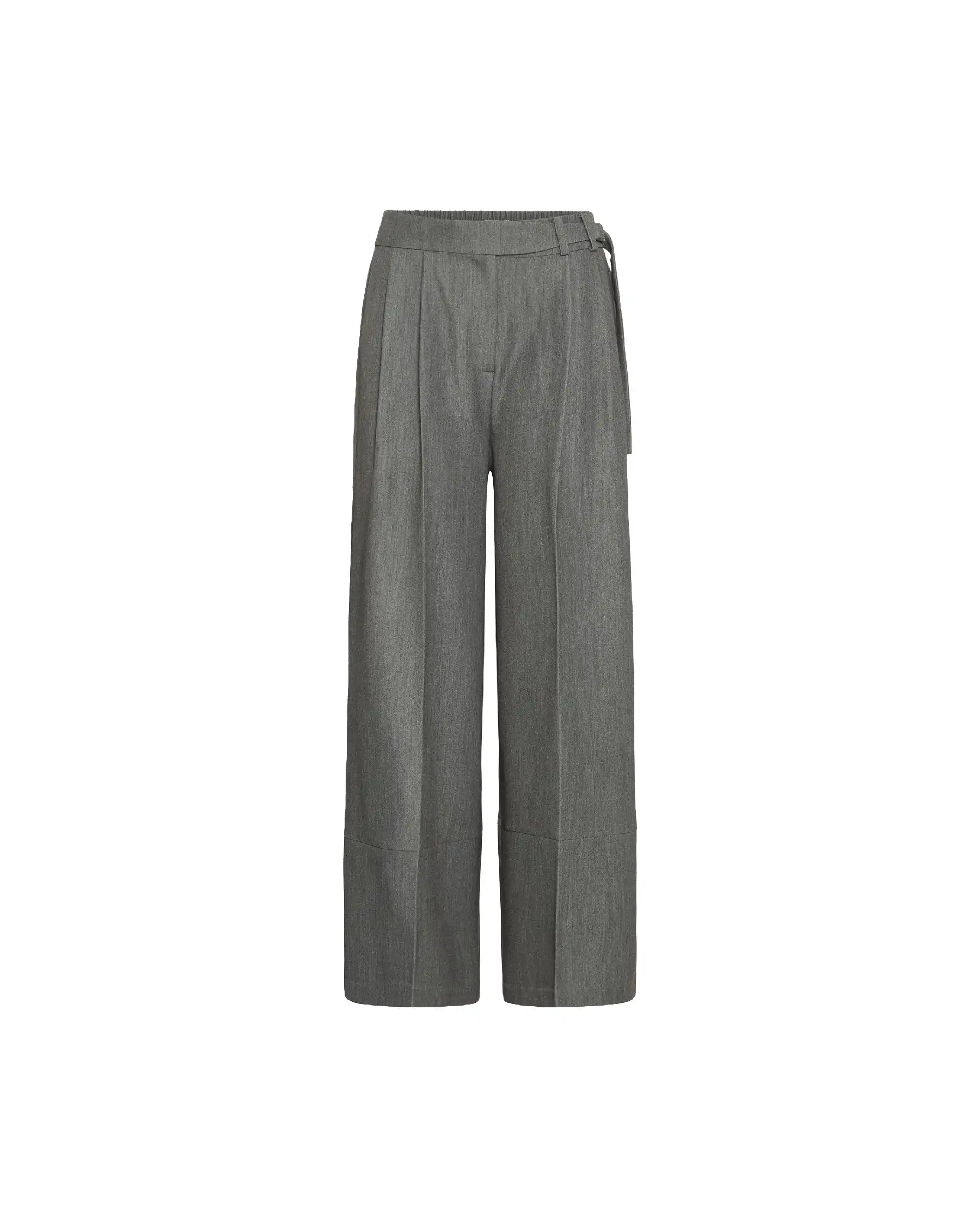 ICHI PANTALONI FILANO GRIGIO