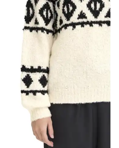 ICHI MAGLIONE CARANI PANNA ICHI MAGLIONE CARANI PANNA