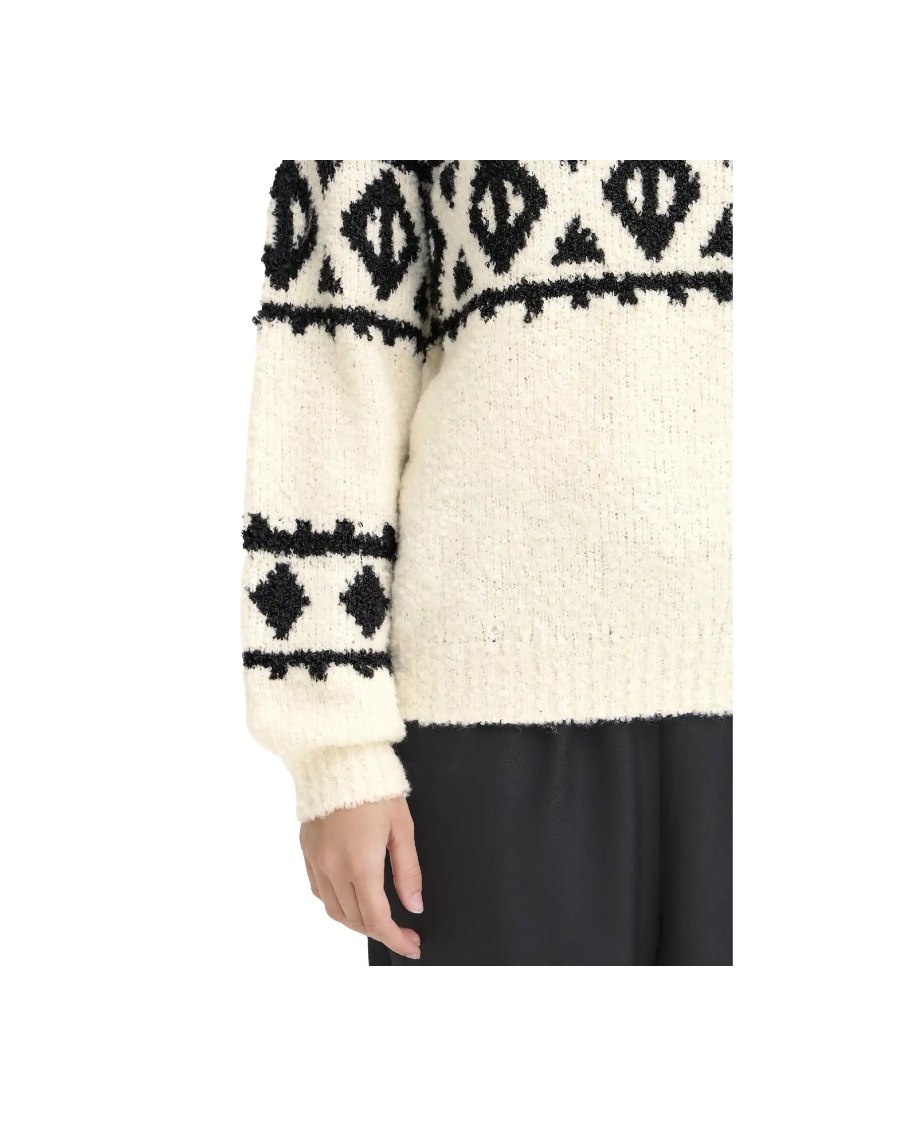 ICHI MAGLIONE CARANI PANNA