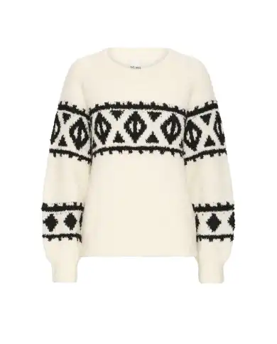 ICHI MAGLIONE CARANI PANNA ICHI MAGLIONE CARANI PANNA