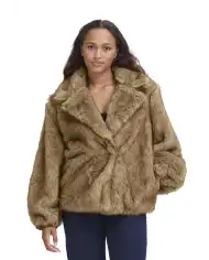 ICHI PELLICCIA FAZOCA CAMMELLO