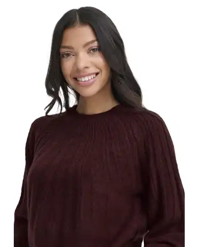 B.YOUNG MAGLIONE MAGGE BORDEAUX B.YOUNG MAGLIONE MAGGE BORDEAUX