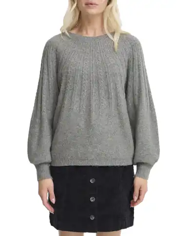 B.YOUNG MAGLIONE MAGGE GRIGIO B.YOUNG MAGLIONE MAGGE GRIGIO