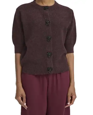 B.YOUNG CARDIGAN OMEA BORDEAUX B.YOUNG CARDIGAN OMEA BORDEAUX