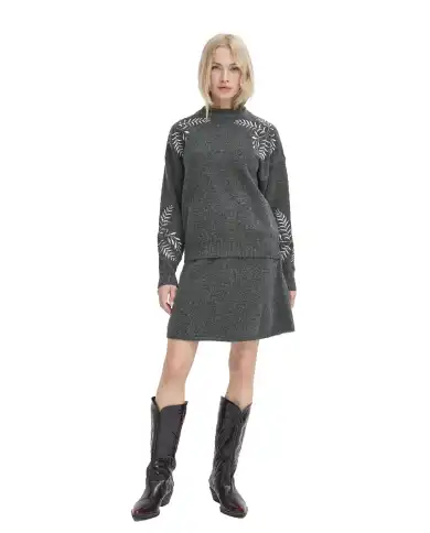 B.YOUNG MAGLIONE MAGGE GRIGIO B.YOUNG MAGLIONE MAGGE GRIGIO