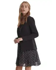 ICHI BLAZER LEXI NERO