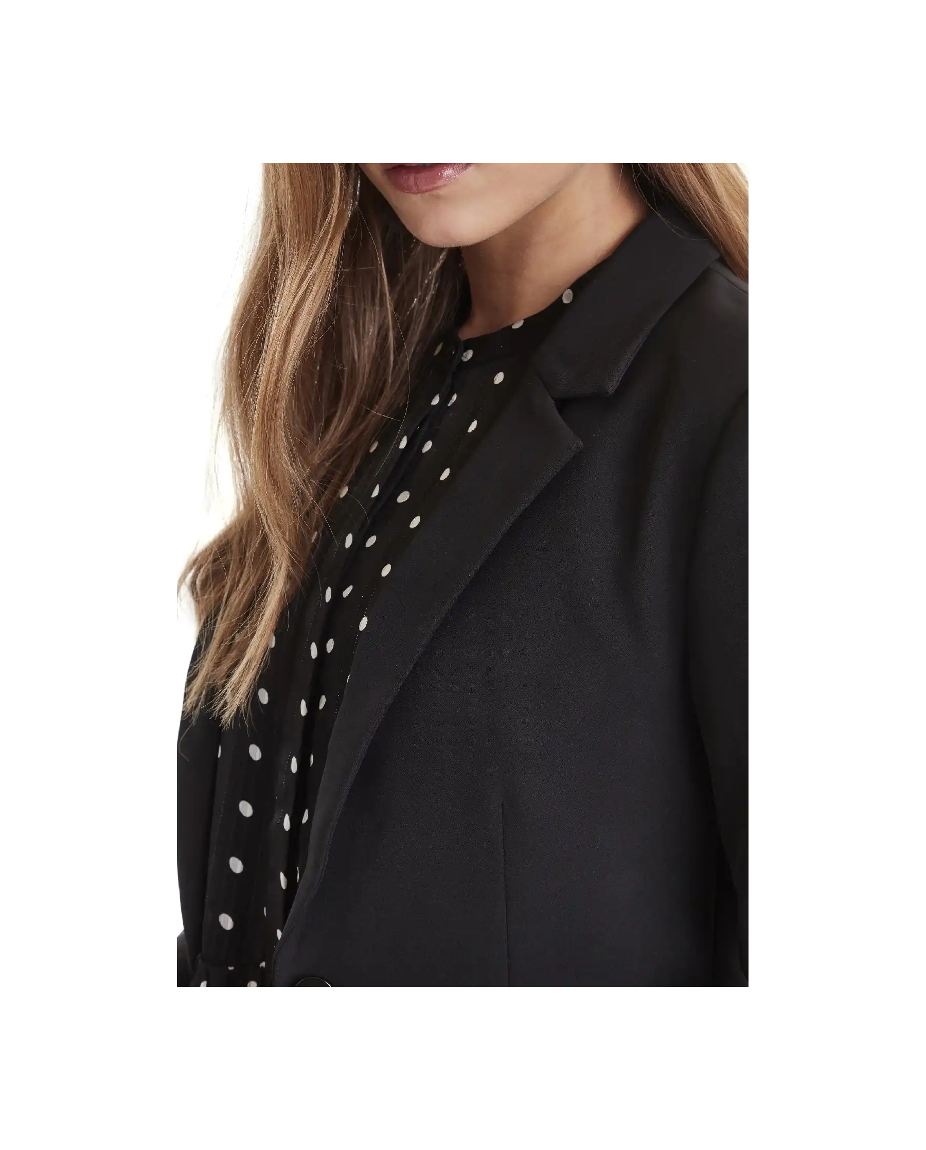 ICHI BLAZER LEXI NERO