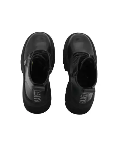 BUFFALO ANFIBI MAVE LACE NERO BUFFALO ANFIBI MAVE LACE NERO