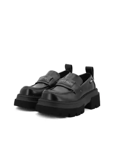 BUFFALO MOCASSINI MAVE LOAFER NERO