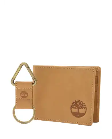 TIMBERLAND SET PORTAFOGLIO E PORTACHIAVI BILLFOLD GIALLO TIMBERLAND SET PORTAFOGLIO E PORTACHIAVI BILLFOLD GIALLO