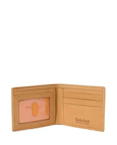 TIMBERLAND SET PORTAFOGLIO E PORTACHIAVI BILLFOLD GIALLO