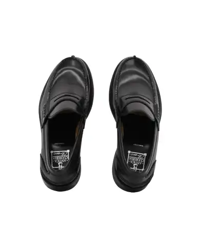 ANTICA CUOIERIA MOCASSINI GLOSS NERO ANTICA CUOIERIA MOCASSINI GLOSS NERO