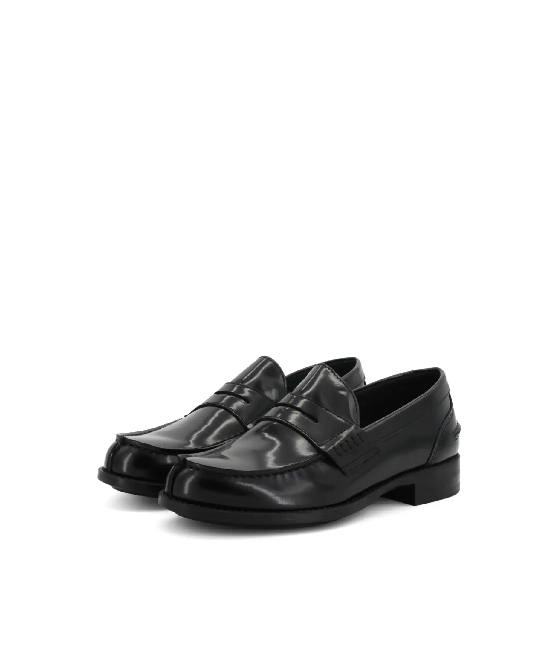 ANTICA CUOIERIA MOCASSINI MONACO NERO