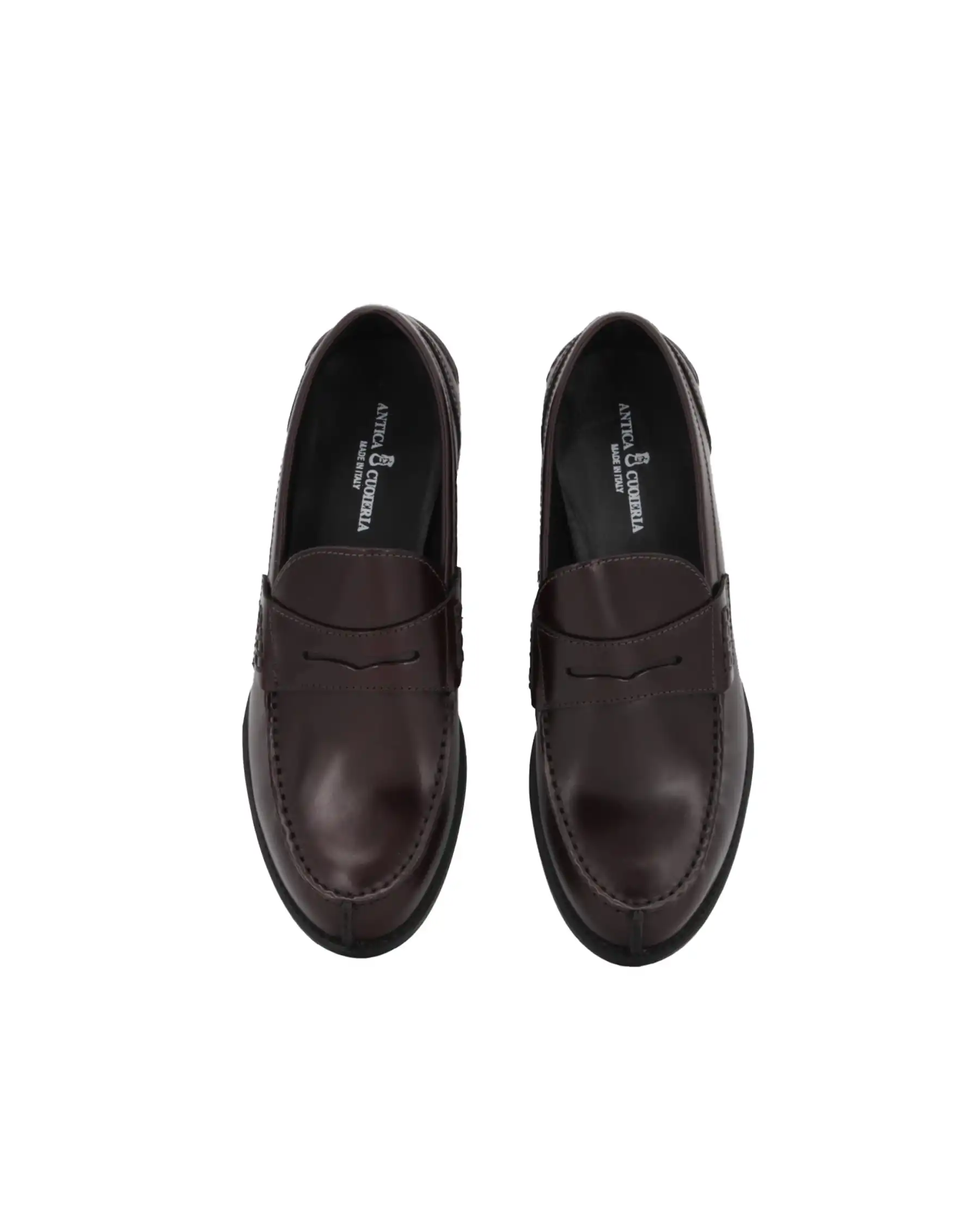 ANTICA CUOIERIA MOCASSINI MONACO BORDEAUX