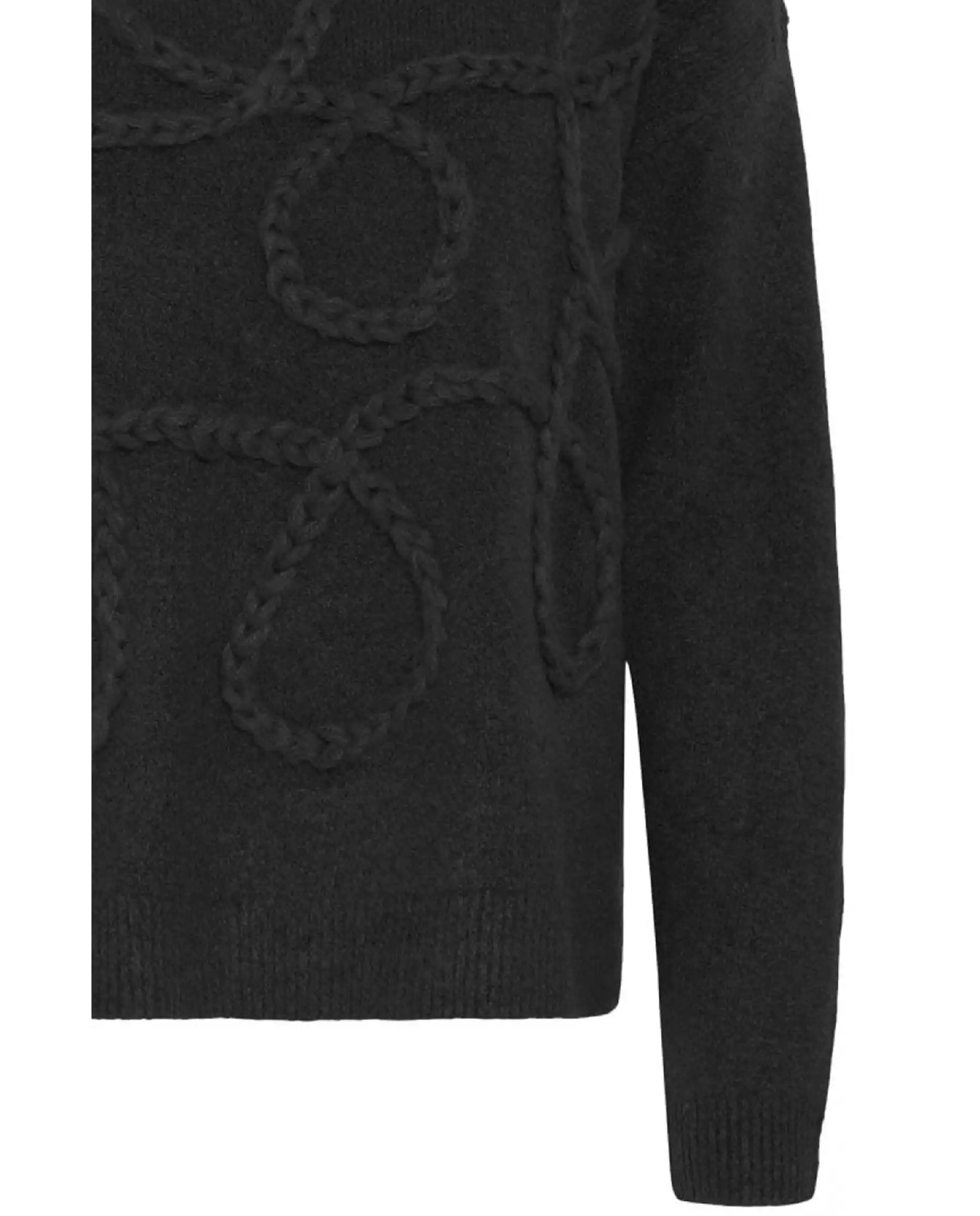 B.YOUNG MAGLIONE MEDI NERO B.YOUNG MAGLIONE MEDI NERO