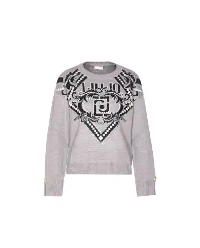 LIU JO MAGLIA GRIGIO