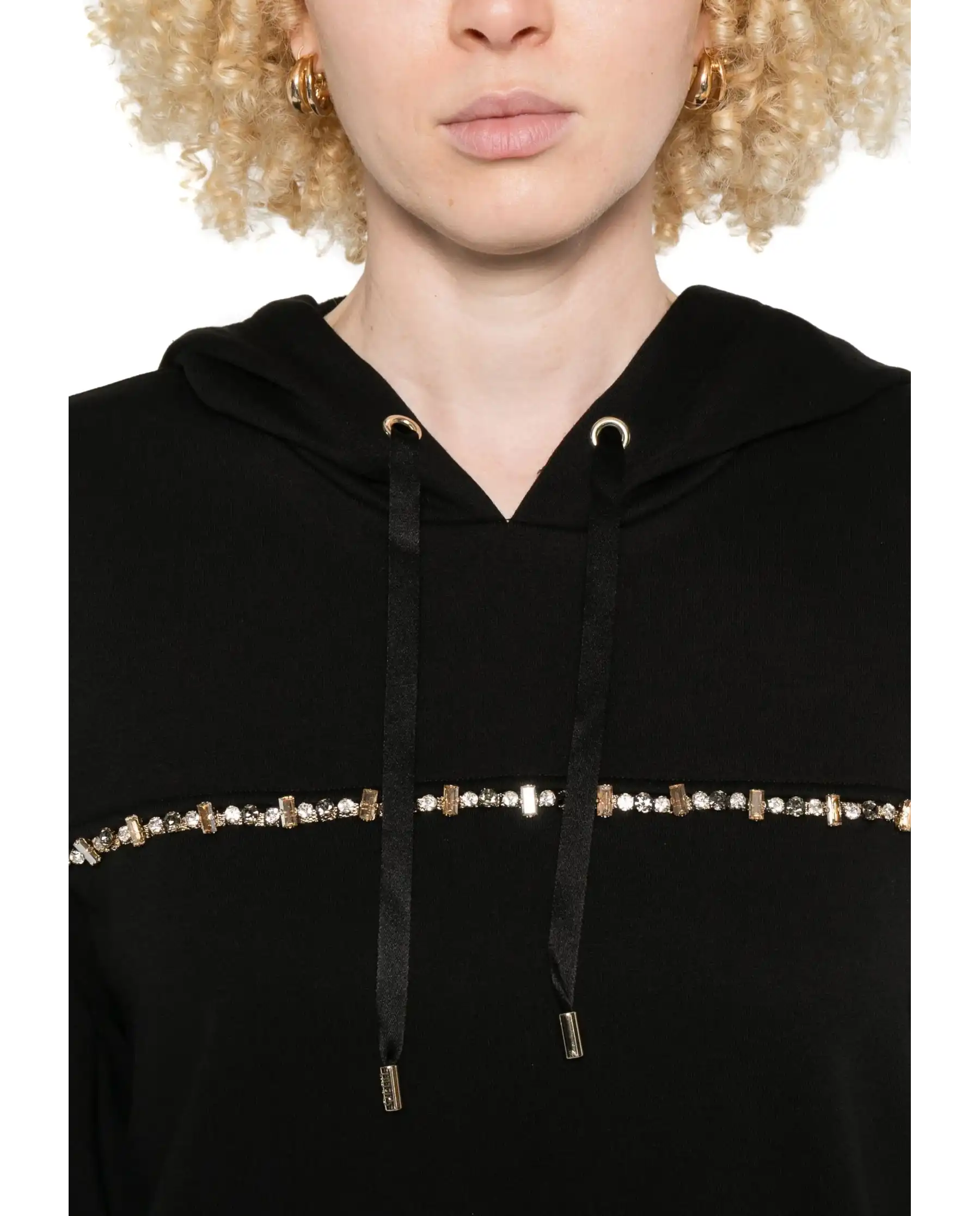 LIU JO FELPA NERO LIU JO FELPA NERO