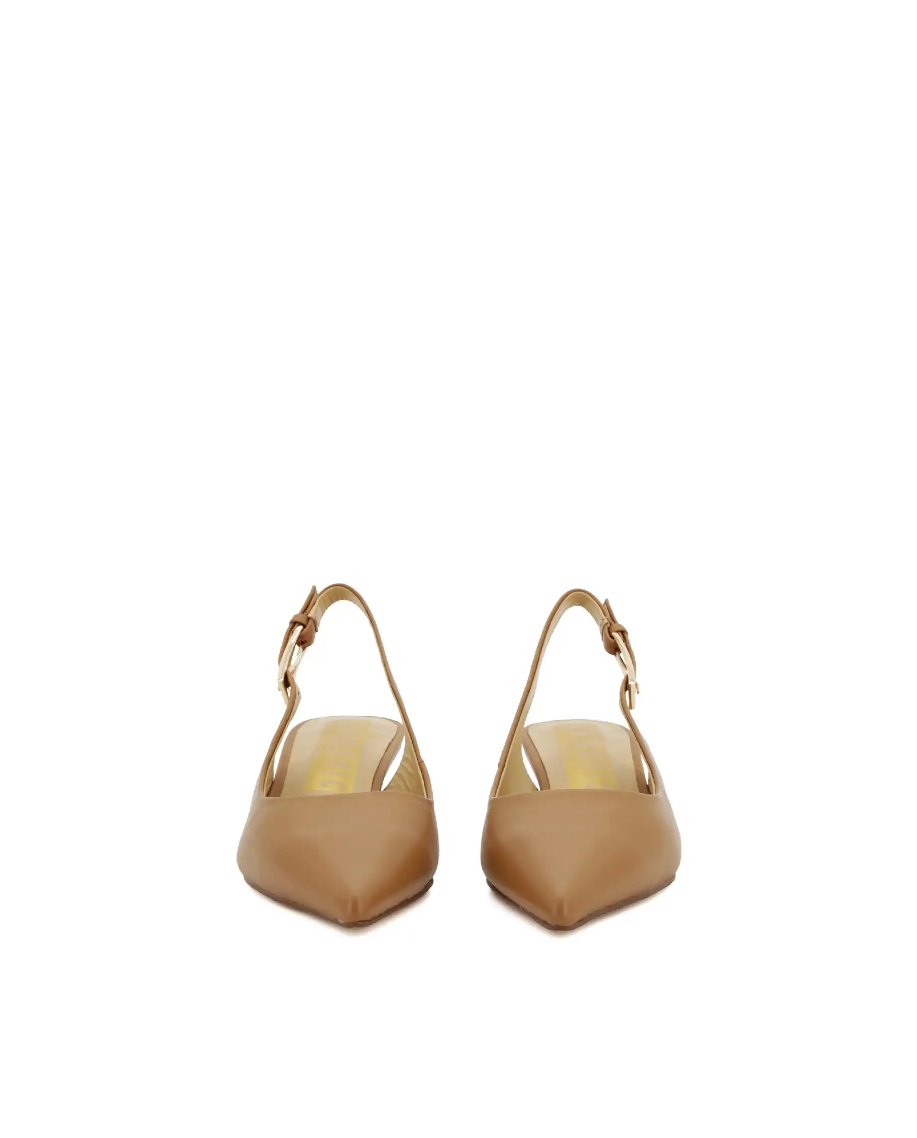 CHICONIC SLING BACK CUOIO