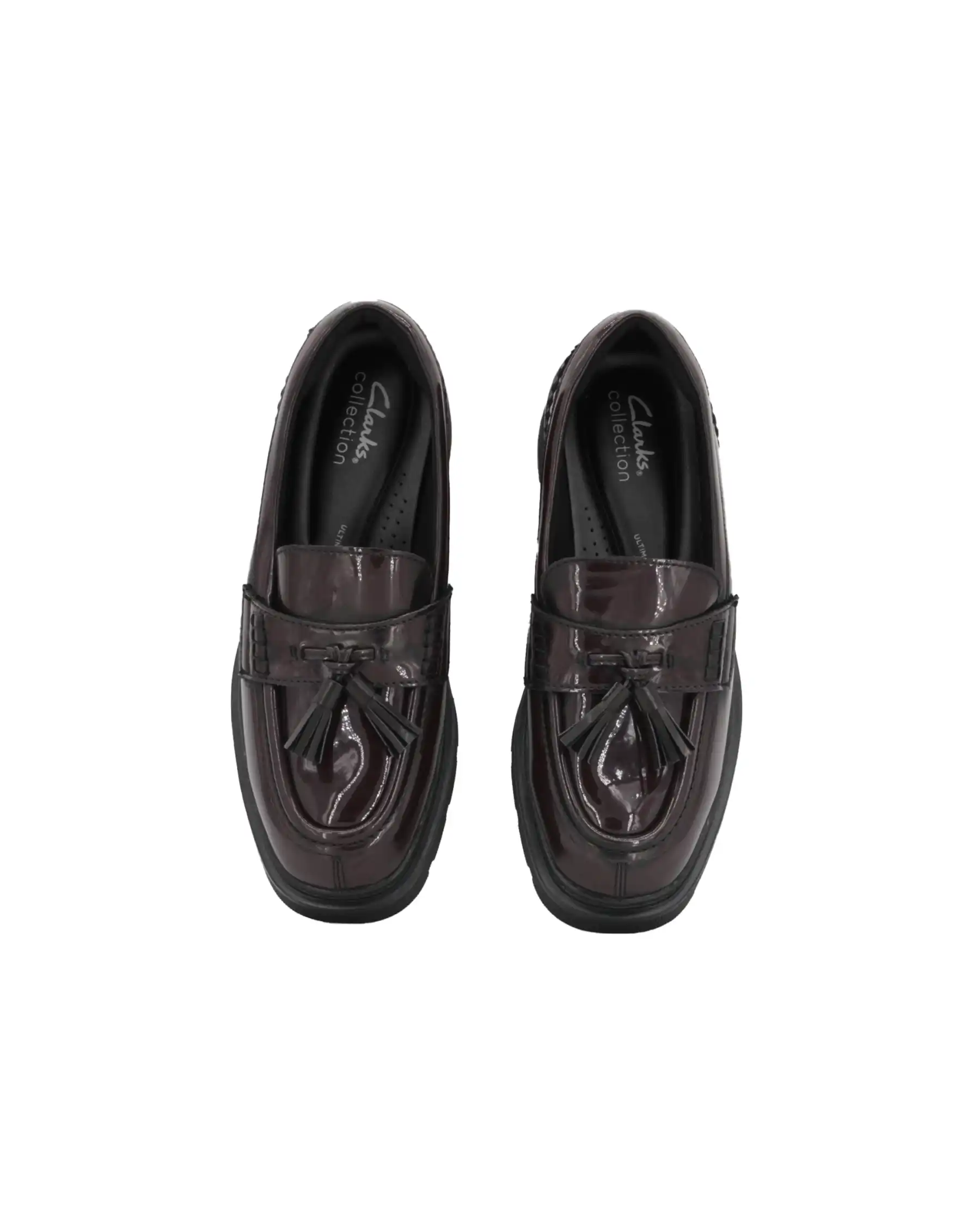 CLARKS MOCASSINI LAURYL TASSEL BORDEAUX