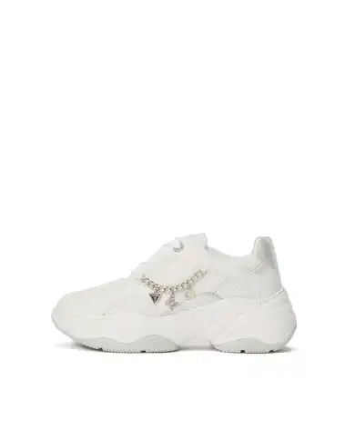 GUESS SNEAKERS HARPAA BIANCO