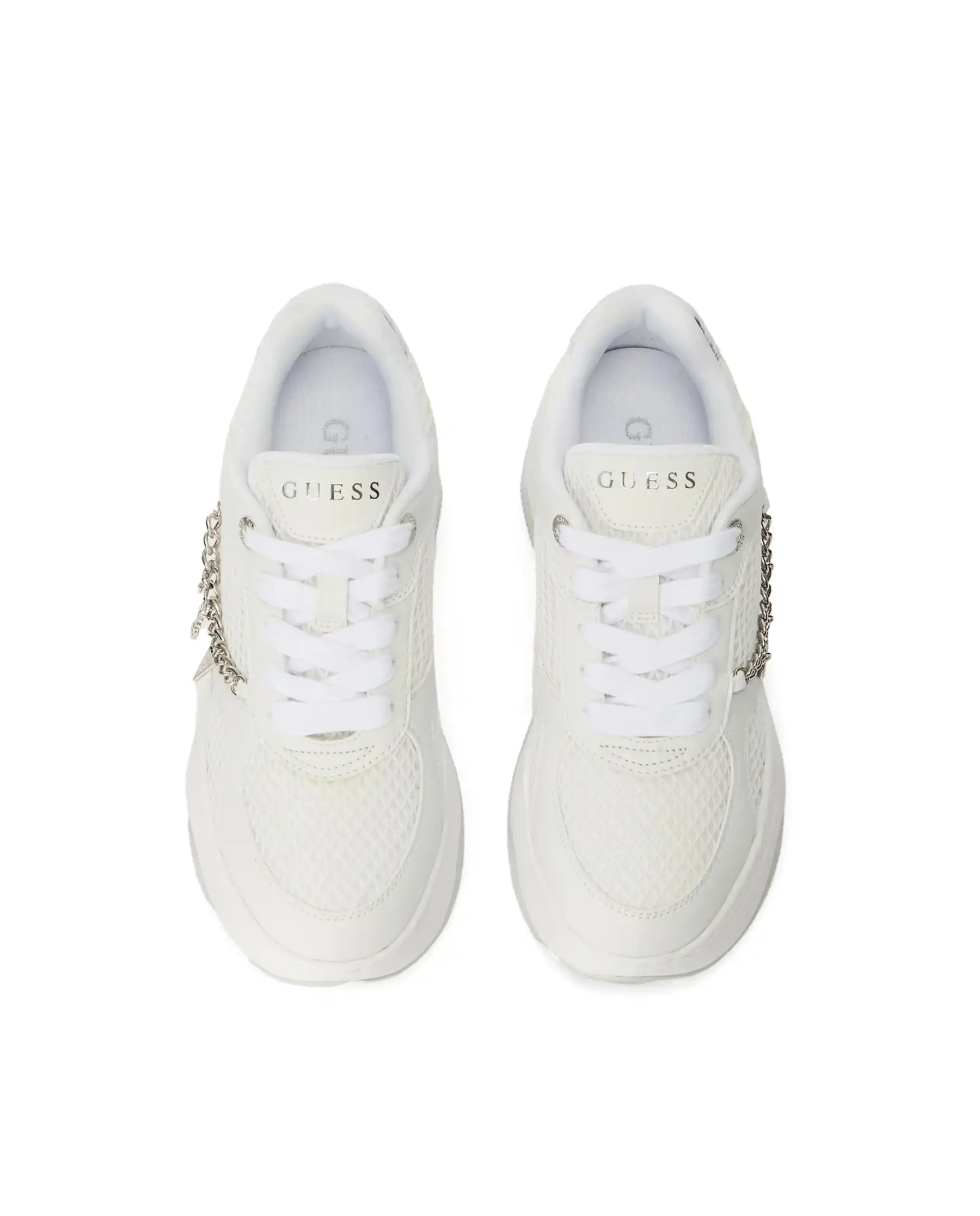 GUESS SNEAKERS HARPAA BIANCO