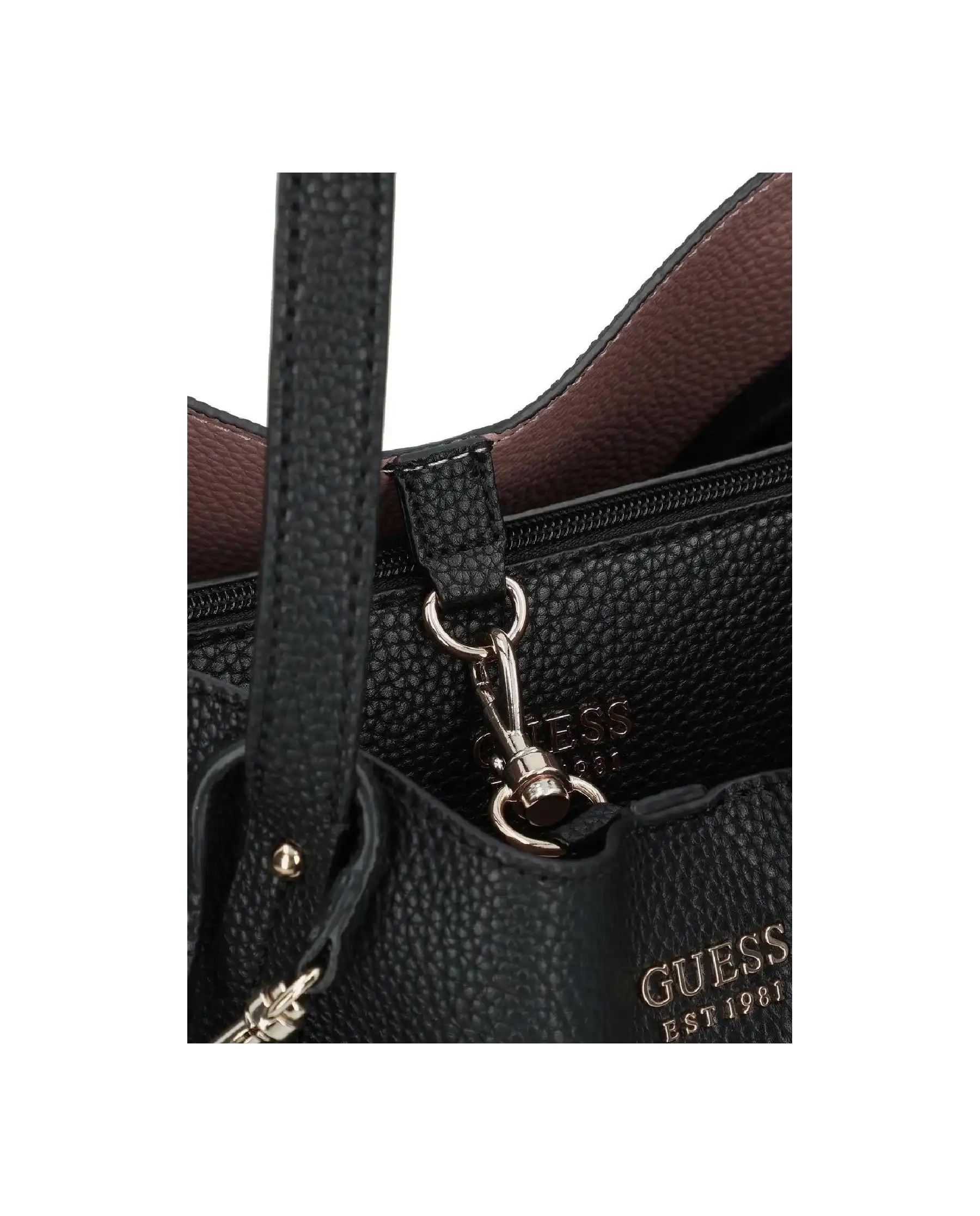 GUESS BORSA BRENTON NERO