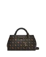 GUESS BORSA CARRIE LOGO MARRONE
