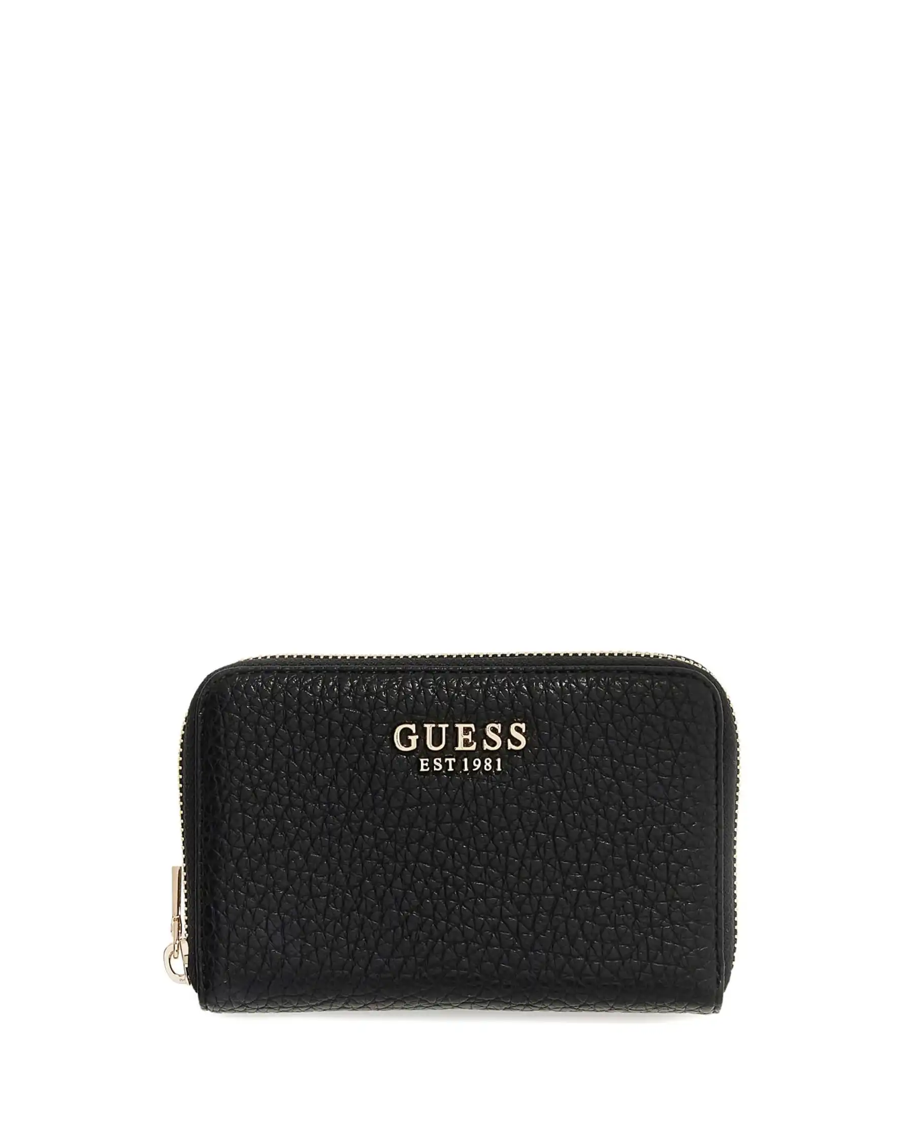 GUESS PORTAFOGLIO MARSHA NERO