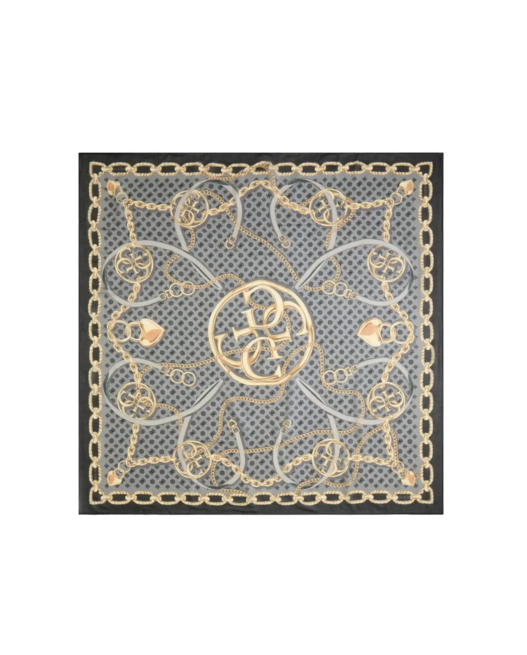 GUESS FOULARD TWILL NERO