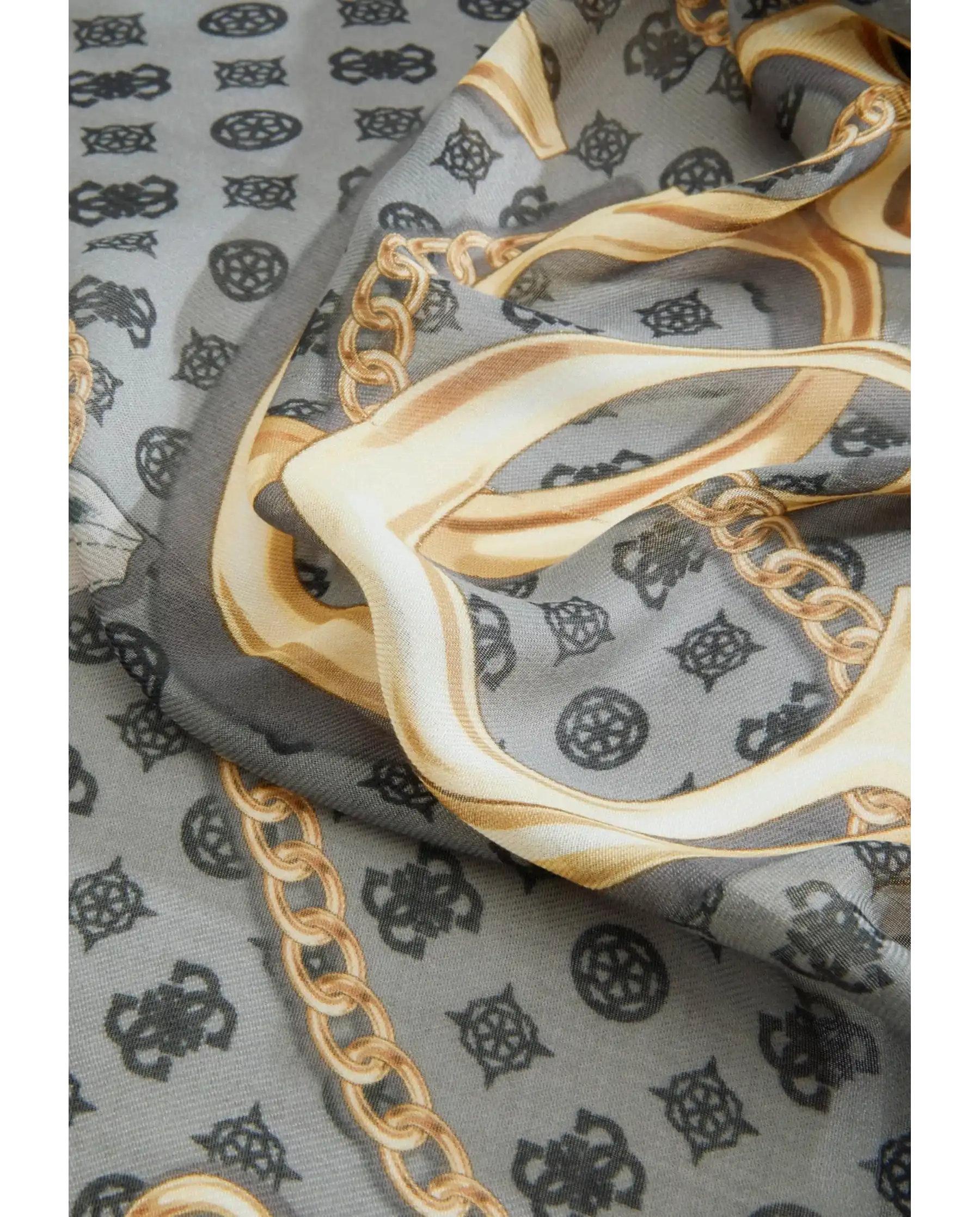 GUESS FOULARD TWILL NERO