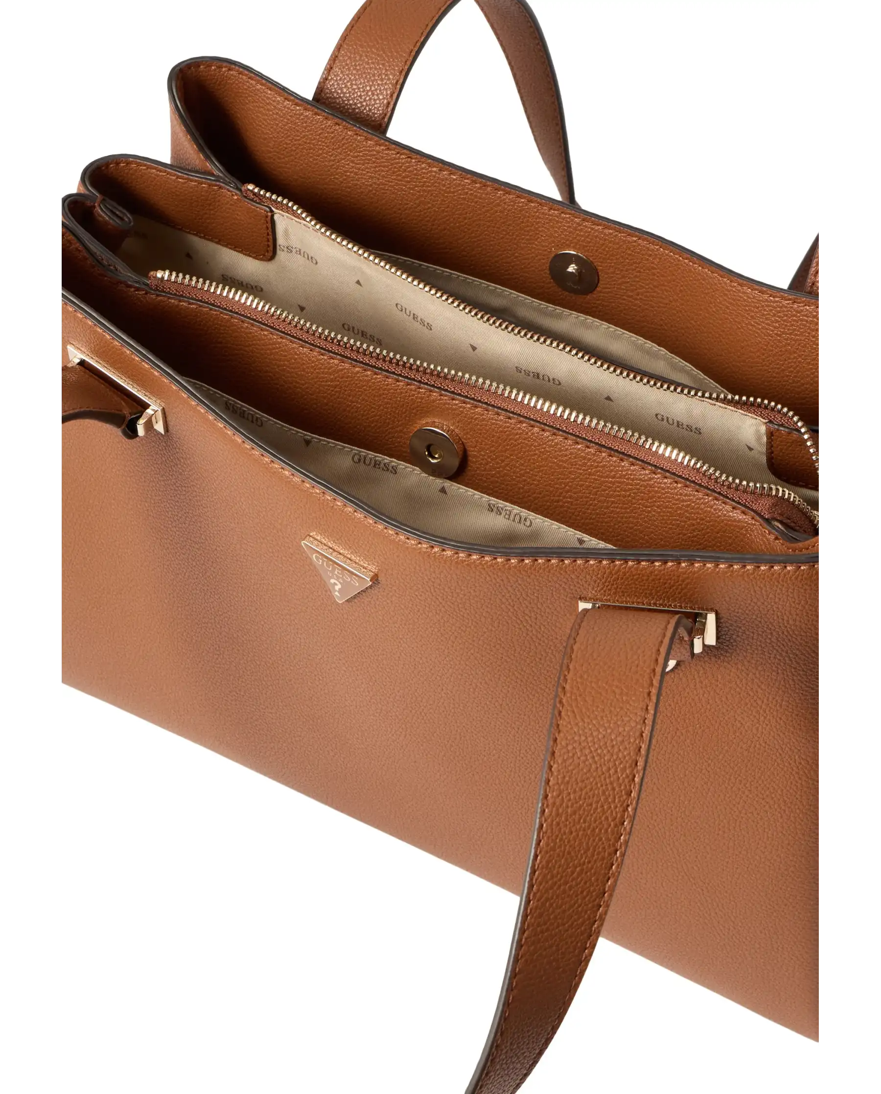 GUESS BORSA EVIE GIRLFRIEND COGNAC