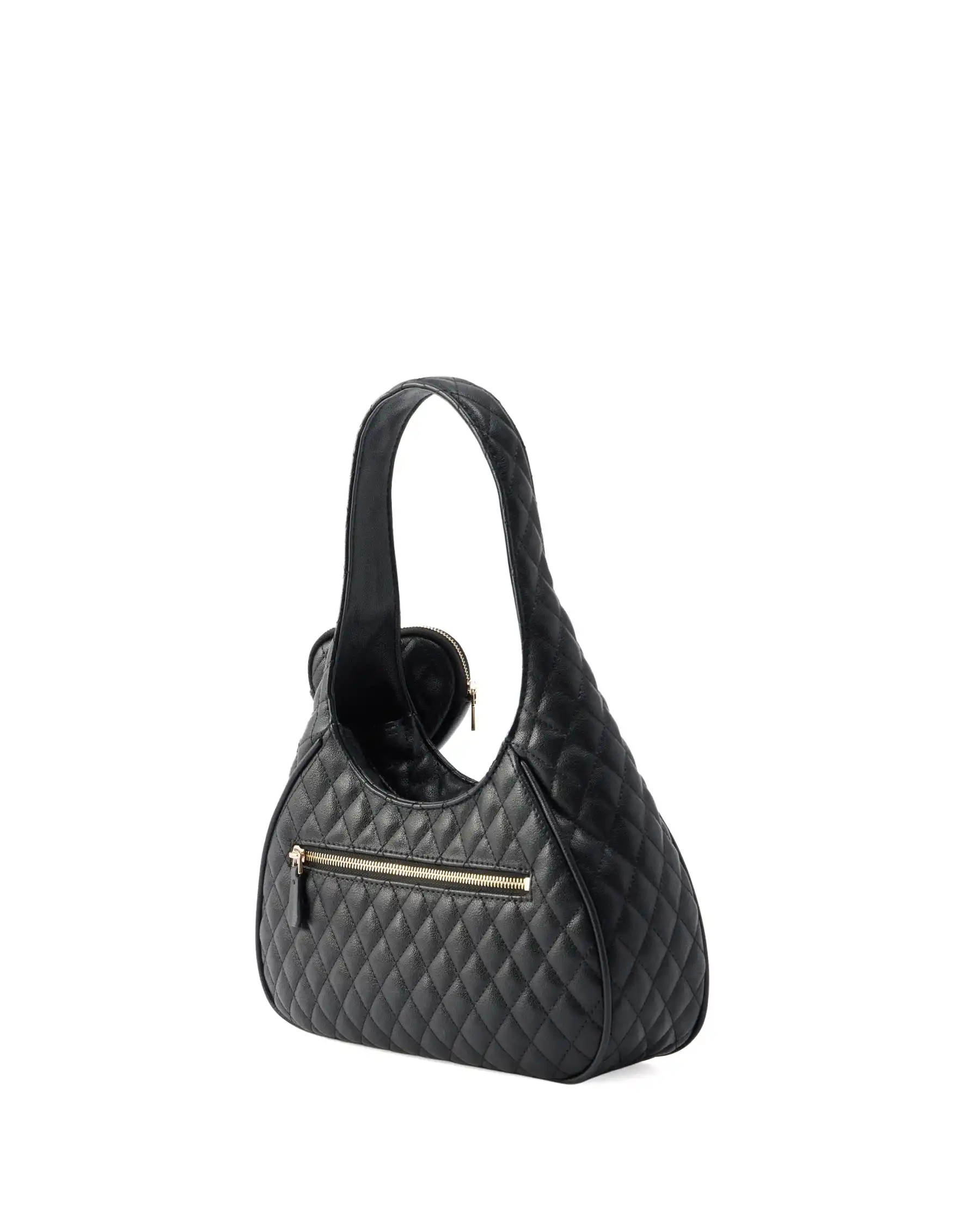 GUESS BORSA ATABEY HOBO NERO