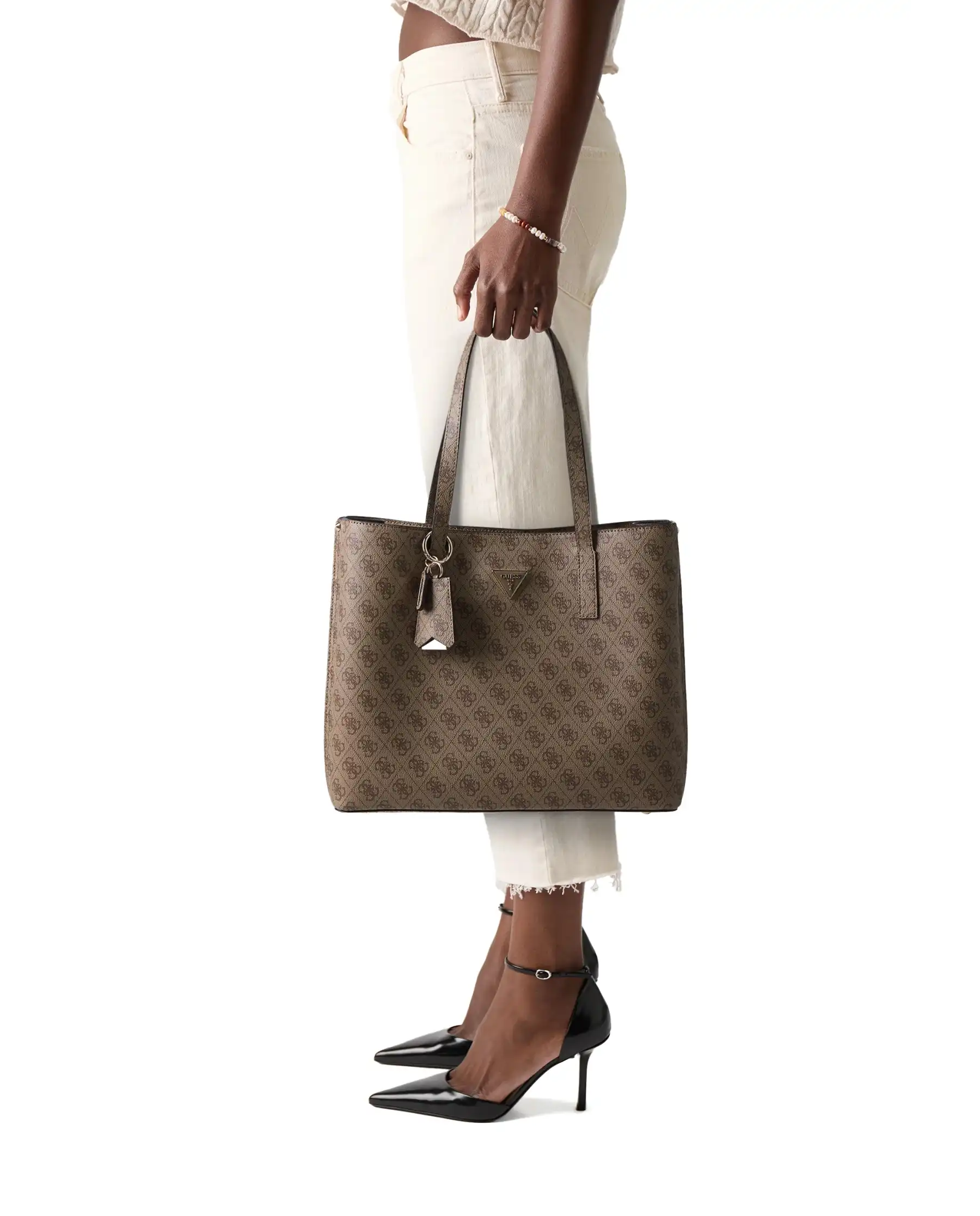 GUESS BORSA MERIDIAN II BEIGE