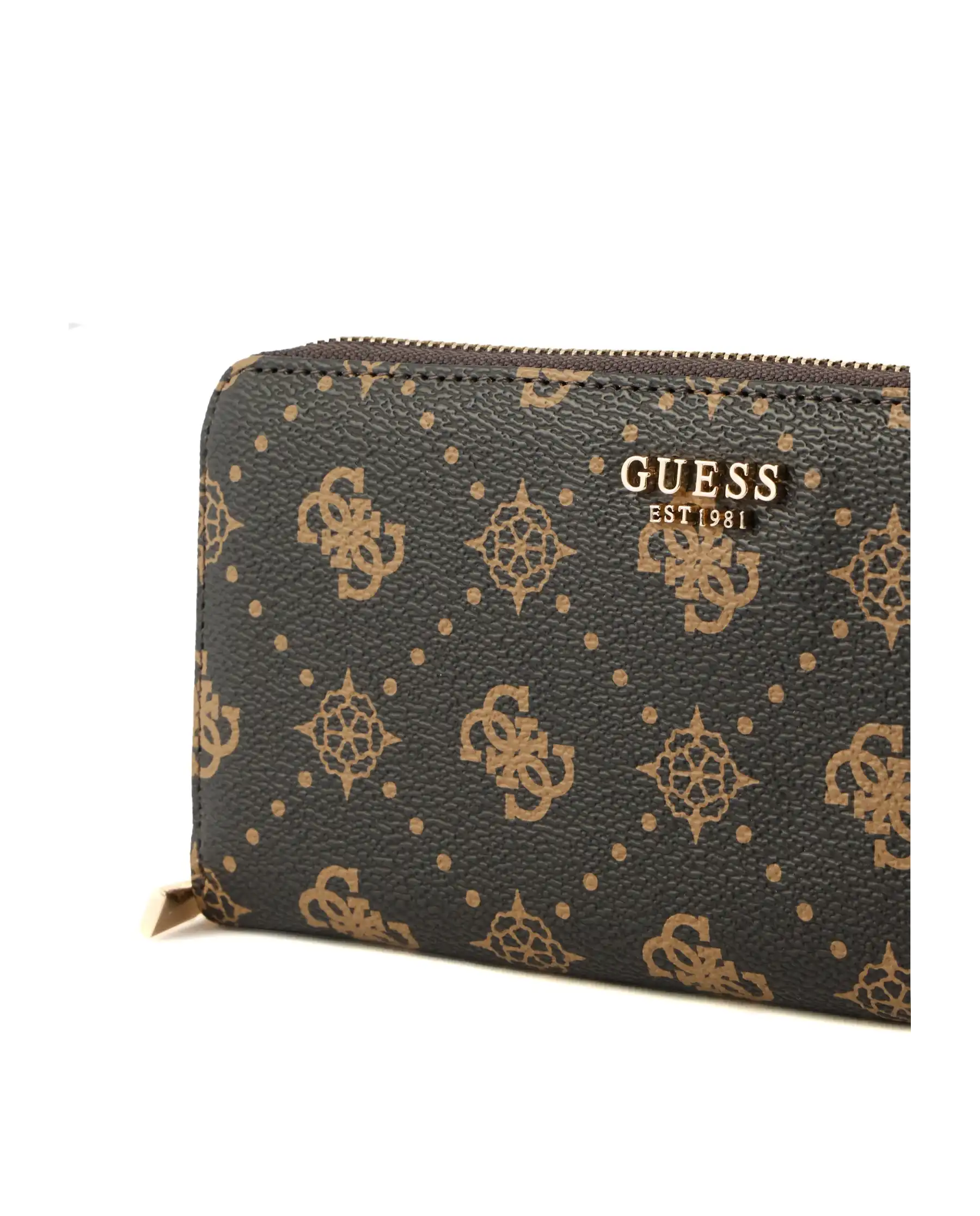 GUESS PORTAFOGLIO CARRIE MARRONE