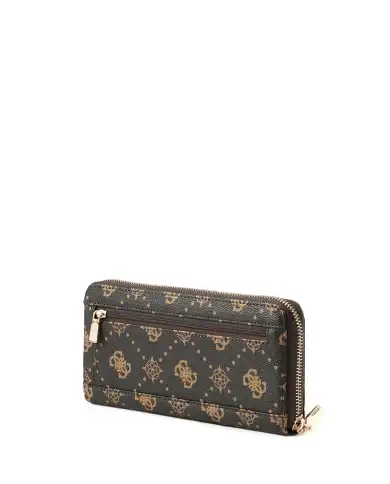 GUESS PORTAFOGLIO CARRIE MARRONE