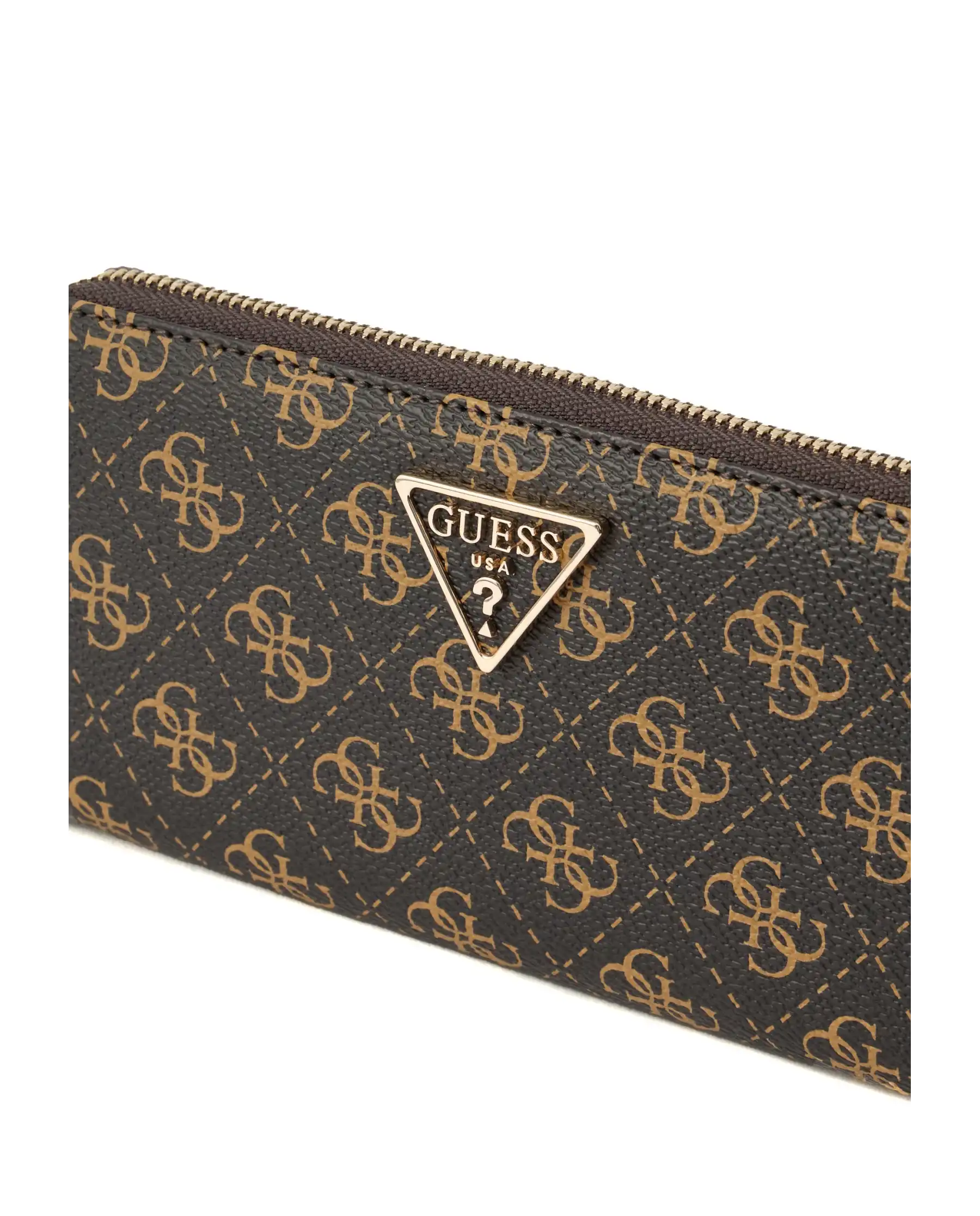 GUESS PORTAFOGLIO LAUREL II MARRONE