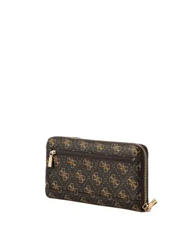 GUESS PORTAFOGLIO LAUREL II MARRONE