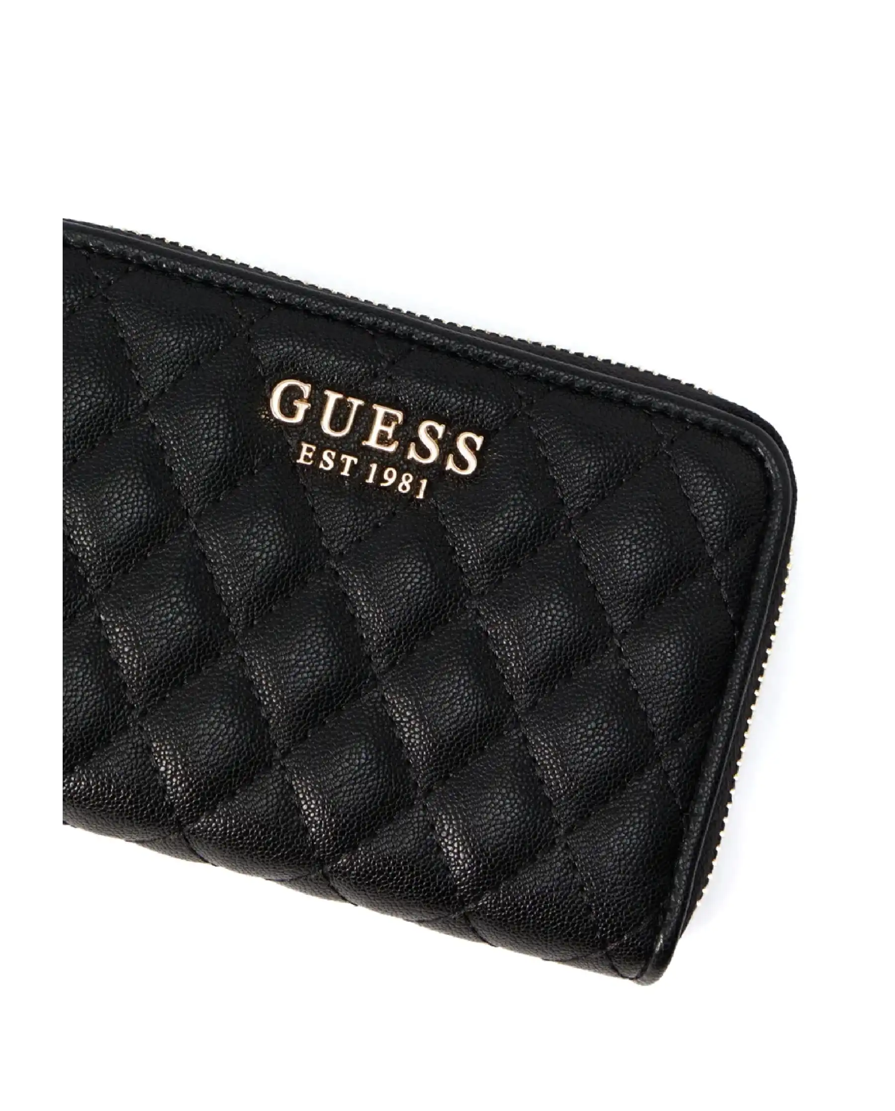 GUESS PORTAFOGLIO ATABEY NERO